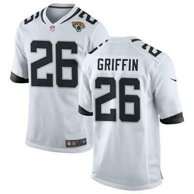 Men Jacksonville Jaguars 26 Shaquill Griffin Nike White Game NFL Jersey